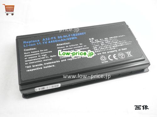 ASUS 70-NLF1B2000 
バッテリー 5200mAh 11.1V Black Li-ion