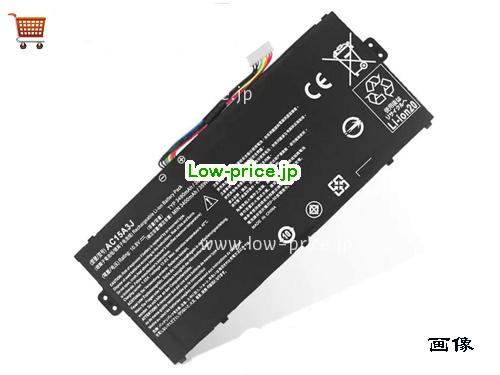 ACER AC15A3J 
バッテリー 3490mAh, 36Wh  10.8V Black Li-ion