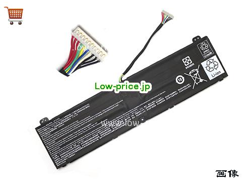 ACER KT.00408.001 
バッテリー 5550mAh, 84.36Wh  15.2V Black Li-Polymer