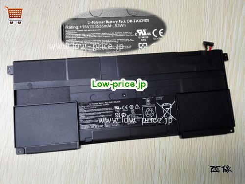 ASUS C41-TAICH131 
バッテリー 3535mAh, 53Wh  15V Black Li-ion