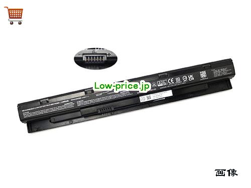 CLEVO NJ50BAT-4 
バッテリー 3100mAh, 47Wh  14.8V Black Li-ion