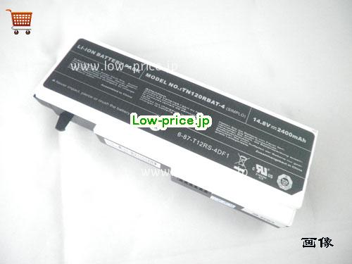 CLEVO TN120R Battery 2400mAh 14.8V Black and White Li-ion