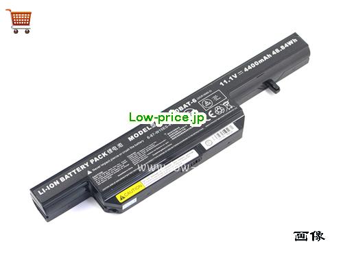 CLEVO VNB142 
バッテリー 4400mAh, 48.84Wh  11.1V Black Li-ion