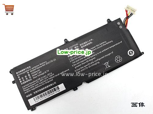 CHUWI NV6351702S 
バッテリー 3500mAh, 26.6Wh  7.6V Black Li-Polymer