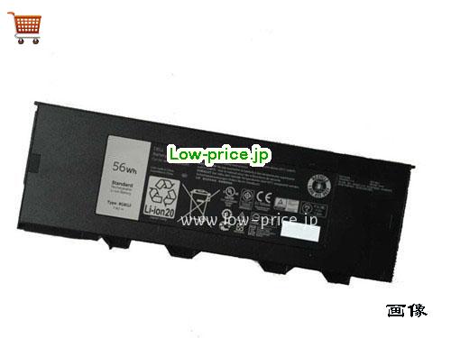 DELL 451BBJJ 
バッテリー 8000mAh, 56Wh  7.4V Black Li-ion