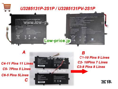 JUMPER U3785131PV-2S1P 
バッテリー 5000mAh, 38Wh  7.6V Black Li-ion