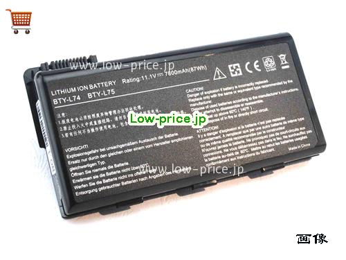 MSI 91NMS17LF6SU1 
バッテリー 7800mAh 11.1V Black Li-ion