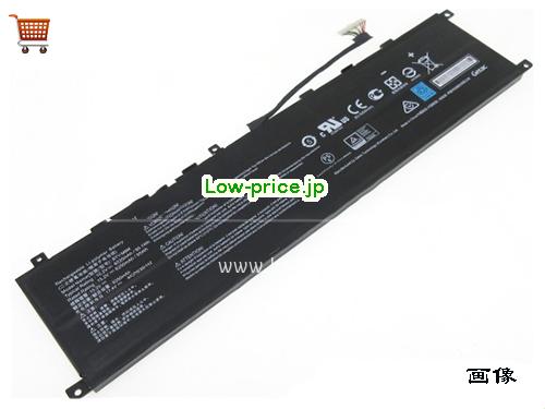 MSI 4ICP8/36/142 
バッテリー 6250mAh, 95Wh  15.2V Black Li-Polymer