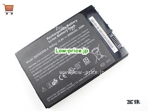 MOTION BATKEX00L4 
バッテリー 2000mAh 14.8V Black Li-ion