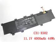  ASUS B200-00320200M バッテリー, Li-Polymer 11.1V 4000mAh, 44Wh  NAAC31X50244WHB6
