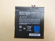  AMAZON 3555A2L バッテリー, Li-Polymer 3.7V 4400mAh NAM3555A2L4400B2