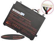 P955ER ノートパソコンのバッテリー, 纯正 CLEVO P955ER ノートパソコンのバッテリー, Li-ion 15.2V 3500mAh, 55Wh  NCLP950BAT55WHB4