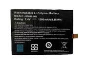  GETAC J57681-001 バッテリー, Li-Polymer 7.4V 1200mAh, 8.88Wh  NGTJ576810018WHB2
