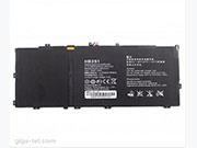 MEDIAAPAD 10FHD ノートパソコンのバッテリー, 纯正 HUAWEI MEDIAAPAD 10FHD ノートパソコンのバッテリー, Li-Polymer 3.7V 6600mAh, 24.4Wh  NHWHB3S16600B1