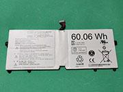  LG LBR1223E バッテリー, Li-Polymer 7.7V 7800mAh, 60.06Wh  NLGLBR1223E60WHW4