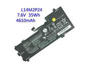  LENOVO L14S2P22 バッテリー, Li-ion 7.6V 4610mAh, 35Wh  NLVL14M2P2435WHB4