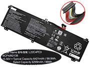  LENOVO SSB11K39159 バッテリー, Li-Polymer 15.56V 6421mAh, 99.9Wh  NLVL22C4PC399.9WHB8