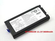  PANASONIC CFVZSU29A バッテリー, Li-ion 11.1V 6600mAh NPCVZSU296600B9