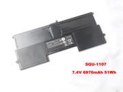 純正 Simplo Vizio Ct14 Ct14-a0 ラップトップ バッテリー Squ-1107 51wh
