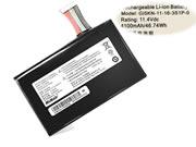 GE5502 ノートパソコンのバッテリー, 纯正 HASEE GE5502 ノートパソコンのバッテリー, Li-Polymer 11.4V 4100mAh, 46.74Wh  NSLGI5KN11163S1P047WHB3