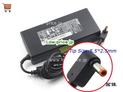 ACER 19V7.1A ACアダプター, 19V 7.1A 19V7.1A ラップトップACアダプター, ACER19V7.1A135W-NEW-5.5x2.5mm