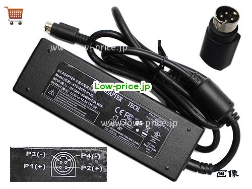 ADAPTER TECH 12V12.5A ACアダプター, 12V 12.5A 12V12.5A ラップトップACアダプター, ADAPTERTECH12V12.5A150W-4PIN-SZXF