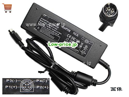 ADAPTER TECH 56V2.86A ACアダプター, 56V 2.86A 56V2.86A ラップトップACアダプター, ADAPTERTECH56V2.86A160W-4Pins-SZXF