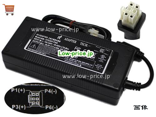 ADAPTER TECH 56V4.48A ACアダプター, 56V 4.48A 56V4.48A ラップトップACアダプター, ADAPTERTECH56V4.48A250.88W-Molex-6Pins