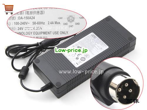 APD FSP150-ABA ACアダプター, 24V 6.25A FSP150-ABA ラップトップACアダプター, APD24V6.25A150W-4PIN