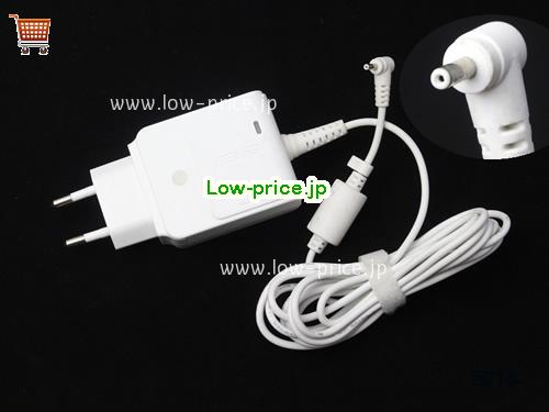 ASUS 19V1.58A ACアダプター, 19V 1.58A 19V1.58A ラップトップACアダプター, ASUS19V1.58A30W-2.31x0.7mm-EU-wall-W