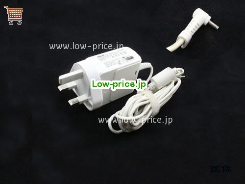 ASUS 19V1.58A ACアダプター, 19V 1.58A 19V1.58A ラップトップACアダプター, ASUS19V1.58A30W-2.31x0.7mm-wall-UK-w