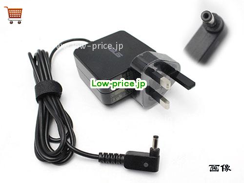 ASUS 19V2.37A ACアダプター, 19V 2.37A 19V2.37A ラップトップACアダプター, ASUS19V2.37A45W-4.0x1.35mm-UK