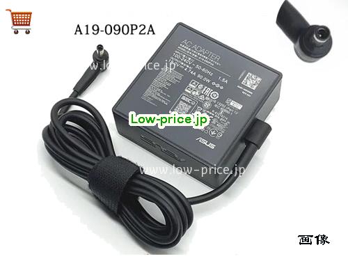 ASUS 19V4.74A ACアダプター, 19V 4.74A 19V4.74A ラップトップACアダプター, ASUS19V4.74A90W-4.5x3.0mm-SQ-A19090P2A