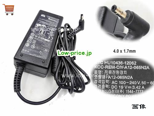 Chicony 19V3.42A ACアダプター, 19V 3.42A 19V3.42A ラップトップACアダプター, CHICONY19V3.42A65W-BulleTip