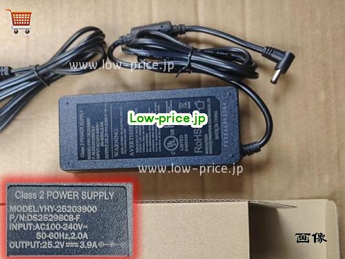 Class 2 Power Supply 25.2V39A ACアダプター, 25.2V 39A 25.2V39A ラップトップACアダプター, CLASS2POWERSUPPLY25.2V3.9A98W-5.5x2.1mm
