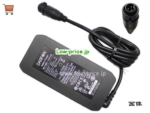 DARFON 42V2A ACアダプター, 42V 2A 42V2A ラップトップACアダプター, DARFON42V2A84W-3PIN-BK00260.203