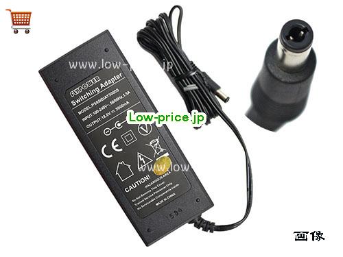 Flypower 18V3A ACアダプター, 18V 3A 18V3A ラップトップACアダプター, FLYPOWER18V3A54W-5.5x2.5mm
