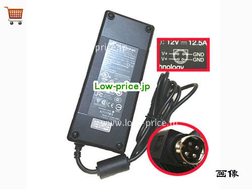 FSP 12V12.5A ACアダプター, 12V 12.5A 12V12.5A ラップトップACアダプター, FSP12V12.5A150W-4PIN-B