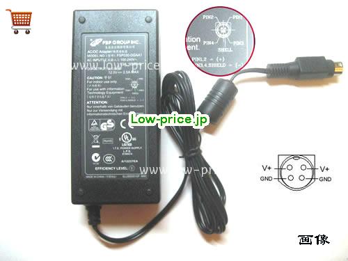 FSP 12V2.5A ACアダプター, 12V 2.5A 12V2.5A ラップトップACアダプター, FSP12V2.5A30W-4PIN