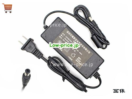 GosPower 54V1.11A ACアダプター, 54V 1.11A 54V1.11A ラップトップACアダプター, GOSPOWER54V1.11A60W-5.5x2.5mm-US