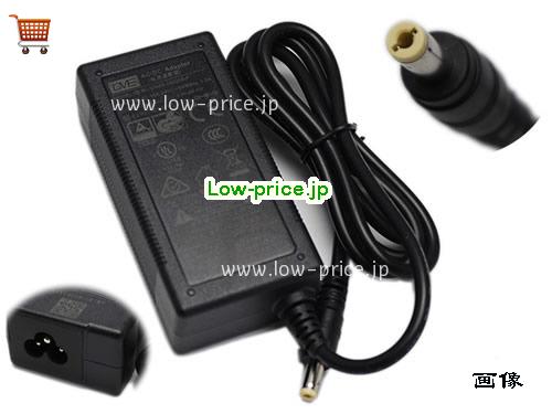 GVE GM53-240200-F ACアダプター, 24V 2A GM53-240200-F ラップトップACアダプター, GVE24V2A48W-5.5x2.1mm