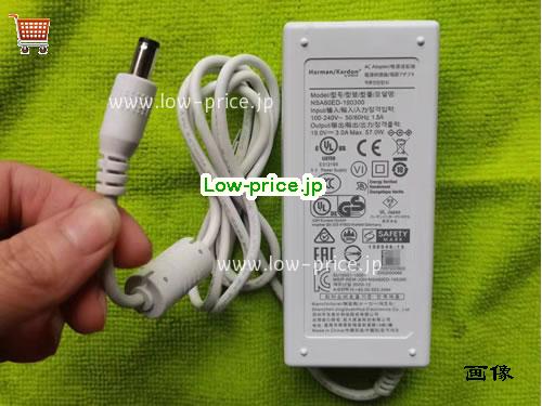 HarmanKardon 19V3A ACアダプター, 19V 3A 19V3A ラップトップACアダプター, HARMANKARDON19V3A57W-5.5x2.5mm-W