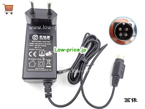 HOIOTO 12V1.5A ACアダプター, 12V 1.5A 12V1.5A ラップトップACアダプター, HOIOTO12V1.5A18W-4pin-EU