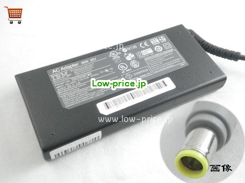 IBM 20V4.5A ACアダプター, 20V 4.5A 20V4.5A ラップトップACアダプター, IBM20V4.5A90W-7.5x5.5mm-Slim