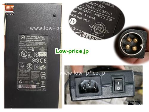 LEI 24V5.4A ACアダプター, 24V 5.4A 24V5.4A ラップトップACアダプター, LEI24V5.4A129.6W-4Pins-ZFYZ