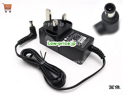 LG 19V0.84A ACアダプター, 19V 0.84A 19V0.84A ラップトップACアダプター, LG19V0.84A16W-6.5x4.4mm-UK
