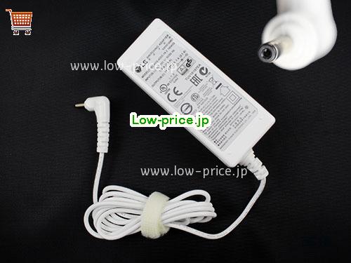 LG 19V2.1A ACアダプター, 19V 2.1A 19V2.1A ラップトップACアダプター, LG19V2.1A40W-3.0x1.0mm-W