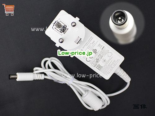 LG 19V2.53A ACアダプター, 19V 2.53A 19V2.53A ラップトップACアダプター, LG19V2.53A48W-6.5x4.4mm-EU-W