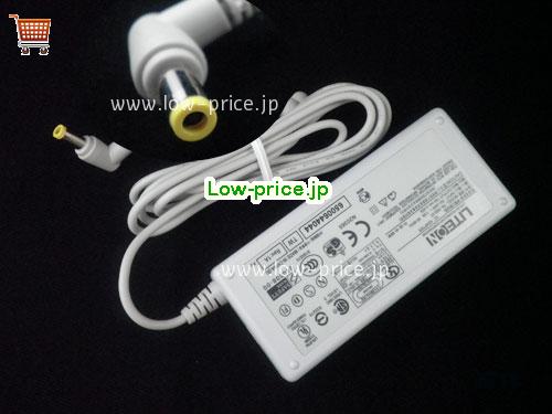 LITEON 19V3.42A ACアダプター, 19V 3.42A 19V3.42A ラップトップACアダプター, LITEON19V3.42A65W-5.5x2.5mm-W