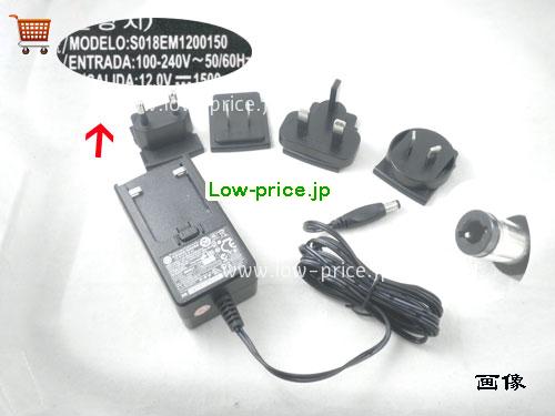 LACIE 12V1.5A ACアダプター, 12V 1.5A 12V1.5A ラップトップACアダプター, LaCie12V1.5A18W-5.5x2.5mm